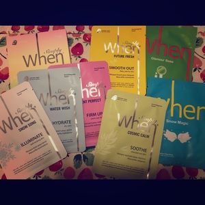 When brand Korean face masks - 7 total